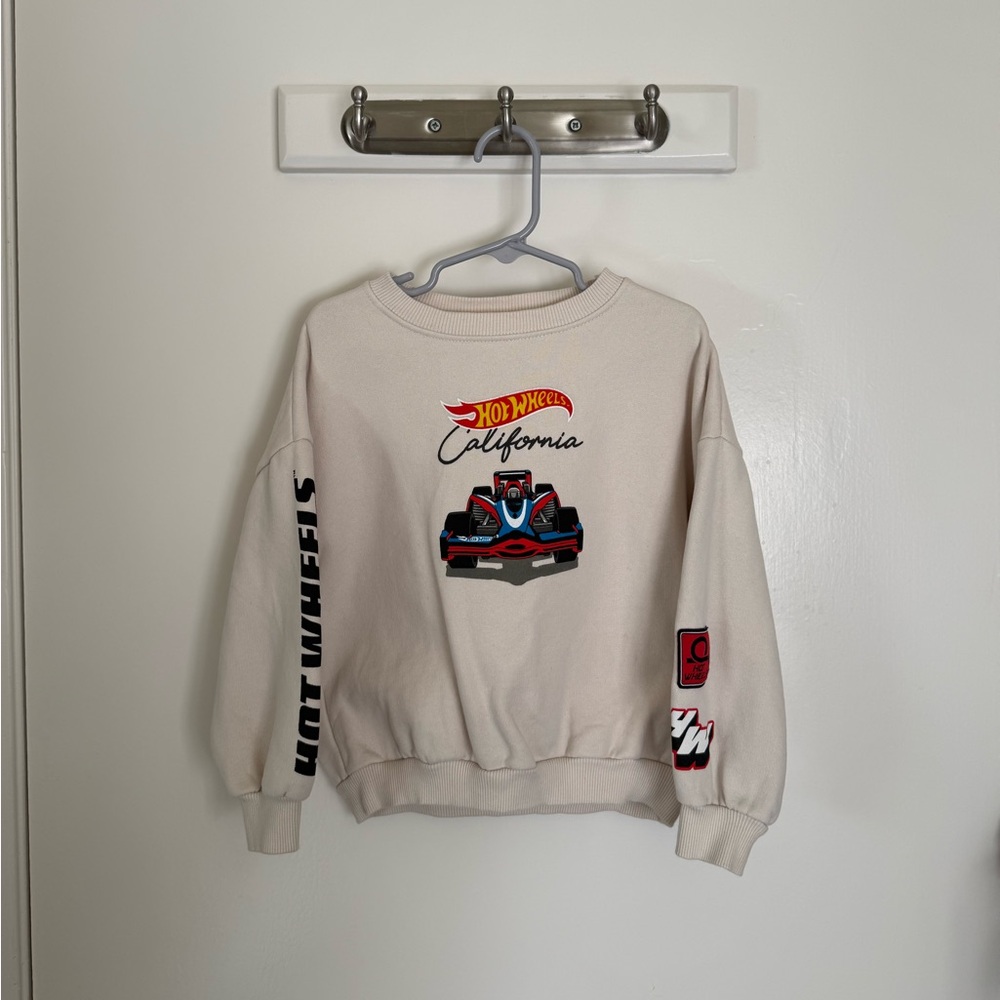 Zara Hot Wheels Sweatshirt 5 Years